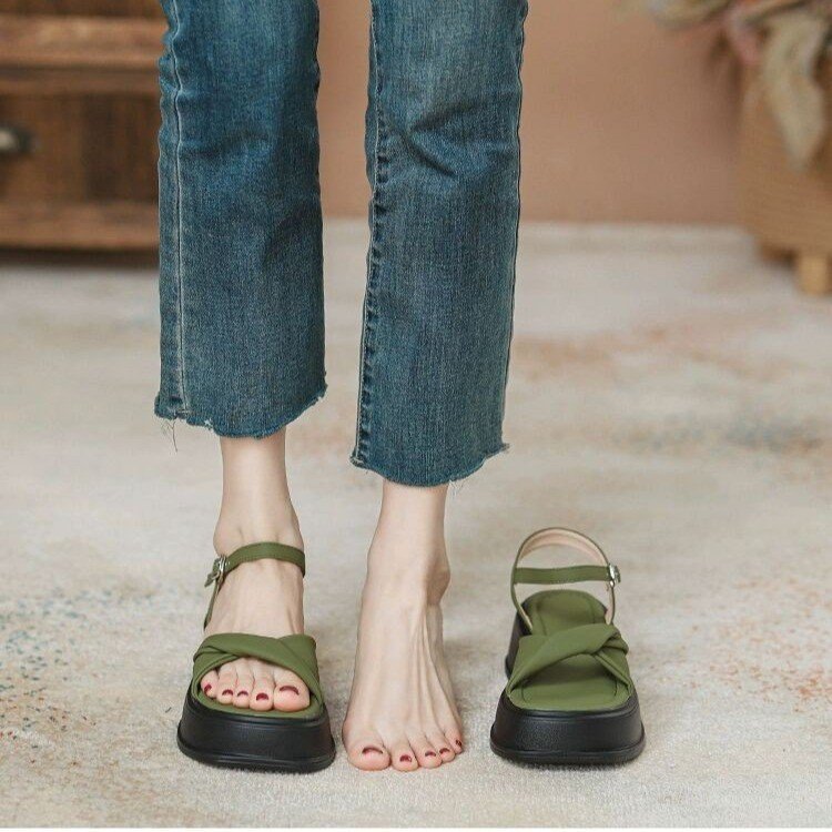 Orthopedic Balance | Sporty Double Strap Platform Sandals
