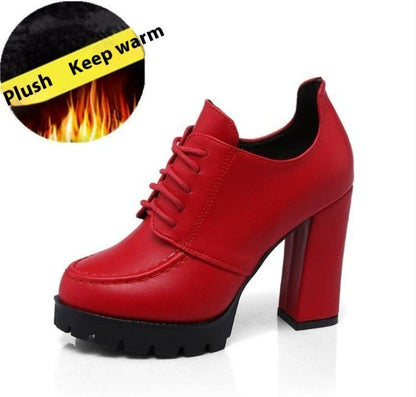 Orthopedic Balance Shoes With Unique Thick Heels And Platform