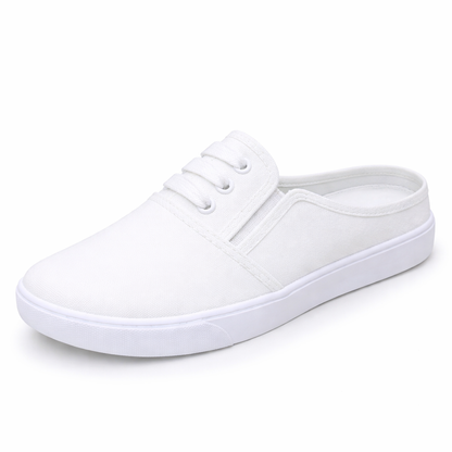 Orthopedic Canvas Slip-On Shoes – Lightweight Breathable Casual Sneakers