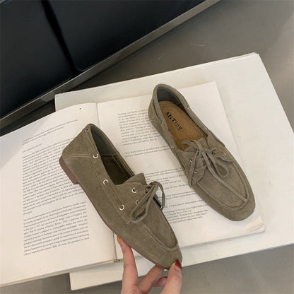 Orthopedic Balance Retro Low-Top Shoes With Round Toe - Unique Style