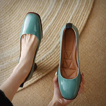Hadley | Women’s Dual-Tone Block Heel Pumps