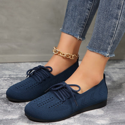 Orthopedic Balance Breathable Mesh Ballerina Flats - Unique Style And Comfort