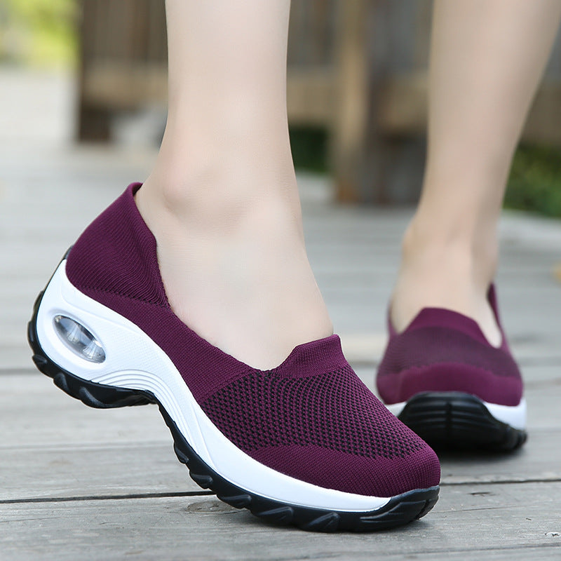 Orthopedic Balance Women's Running Shoes - Knitted Comfort