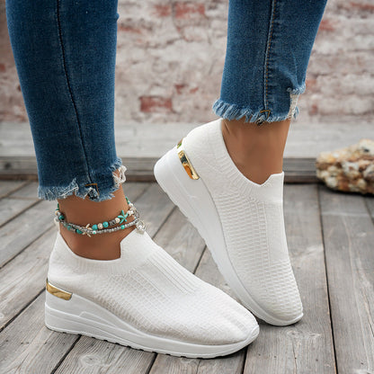 Orthopedic Balance Unique And Comfortable Casual Shoes In Flyknit Mesh