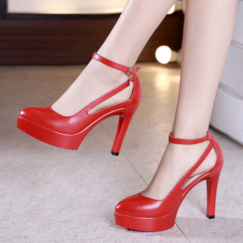 Orthopedic Balance Stiletto Wedding Shoes - Unique Elegance