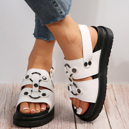 Orthopedic Balance Double-Buckle Comfort Sandals