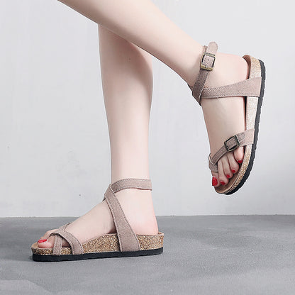 Jynessa | Women’s Orthopedic Cross Strap Comfort Sandals