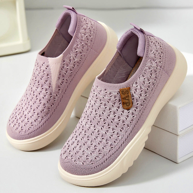Orthopedic Balance | Breathable Woven Slip-On Comfort Sneakers