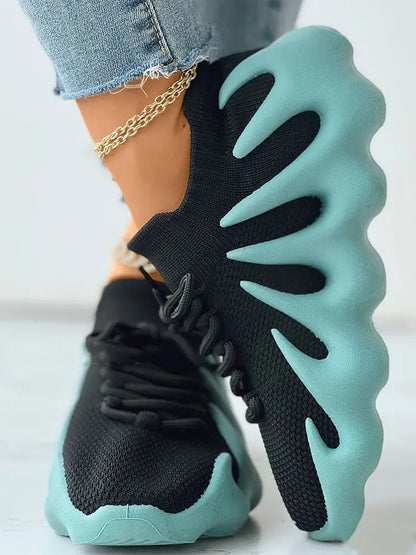 Kavya | Unisex Orthopedic Wave Sole Sneakers with Breathable Mesh