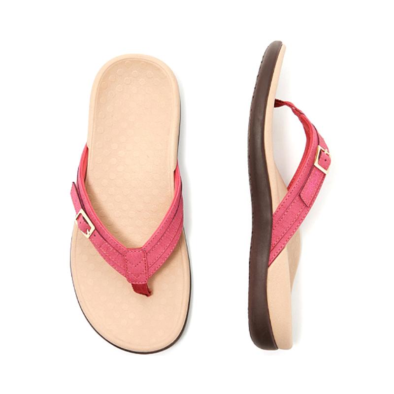 Cassidy | Comfort Flip Flops – Lightweight Cushioned Arch Support Sandals