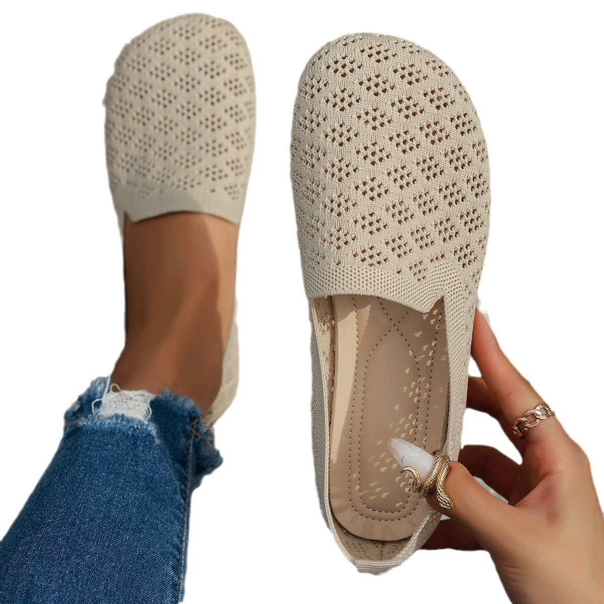 Orthopedic Balance Breathable And Comfortable Plus-Size Casual Loafers