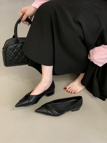 Orthopedic Balance Pointed Toe Slip-On Flat Sandals