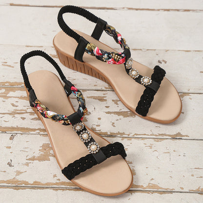 Orthopedic Balance Bohemian Braided Sandals  - Unique And Elegant