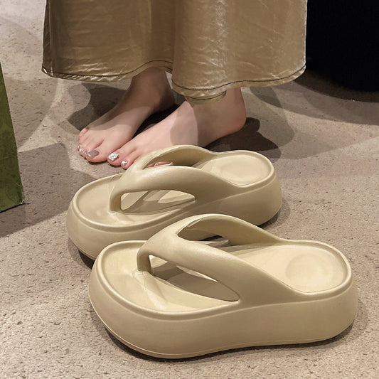 Orthopedic Balance Thick Platform Cloud Cushion Flip Flop Sandals