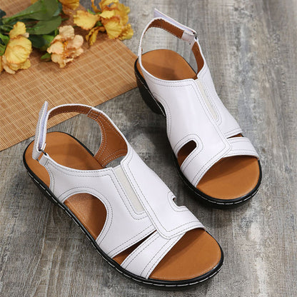 Orthopedic Balance Ankle Strap Sandals - Chunky Heel Comfort