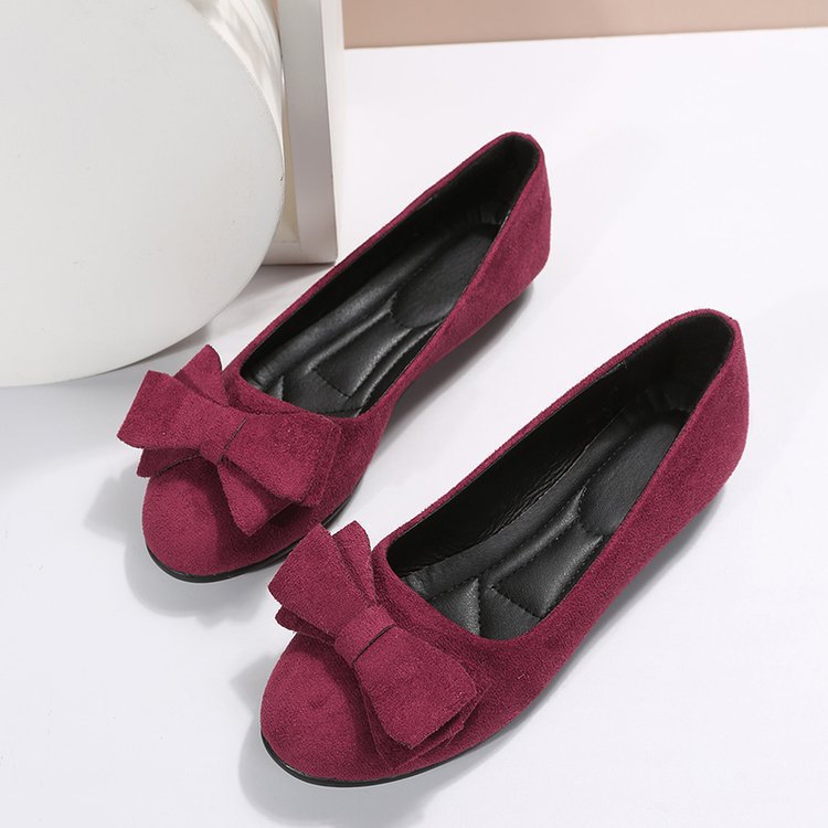 Orthopedic Balance Bows Flat Shoes  - Elegance And Comfort