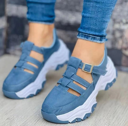 Xia | Women’s Orthopedic Breathable Cutout Walking Sneakers