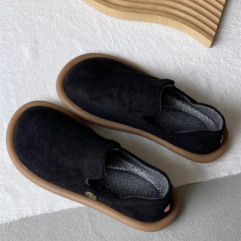 Orthopedic Balance British And Vintage Style Suede Pumps