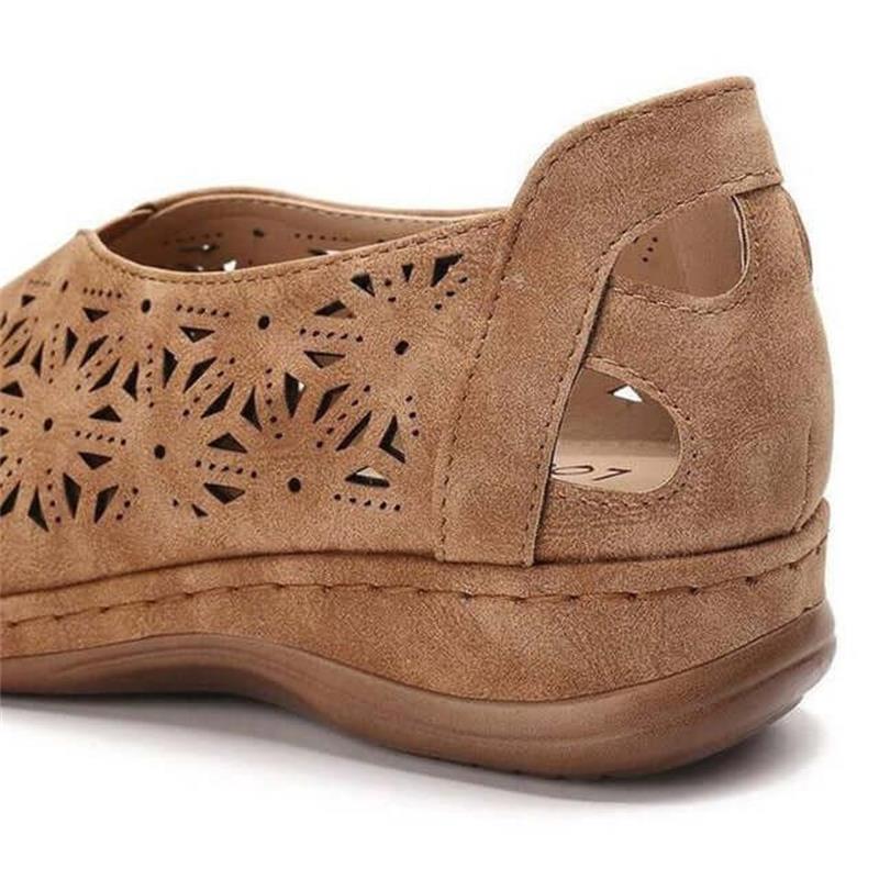 Lia | Women’s Orthopedic Slip-On Loafers with Laser-Cut Design