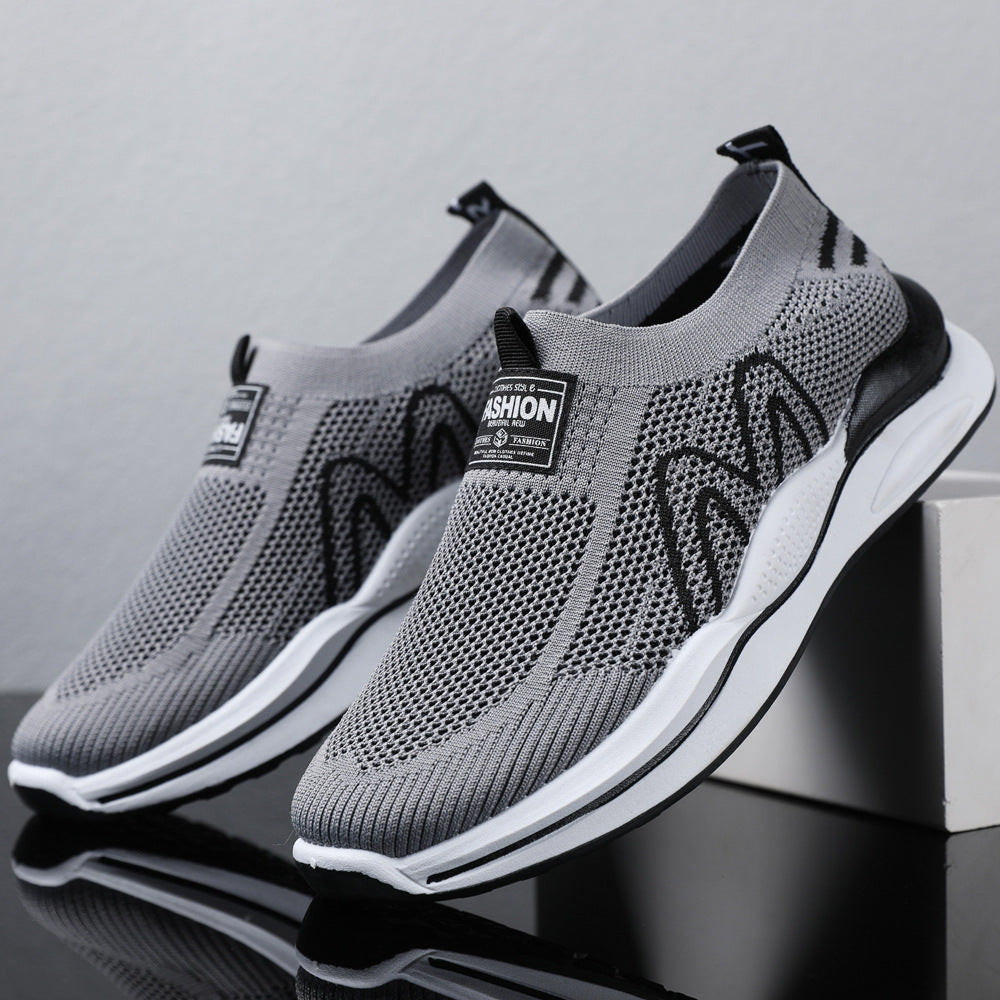 Finn | Breathable Slip-On Walking Sneakers with Cushioned Sole