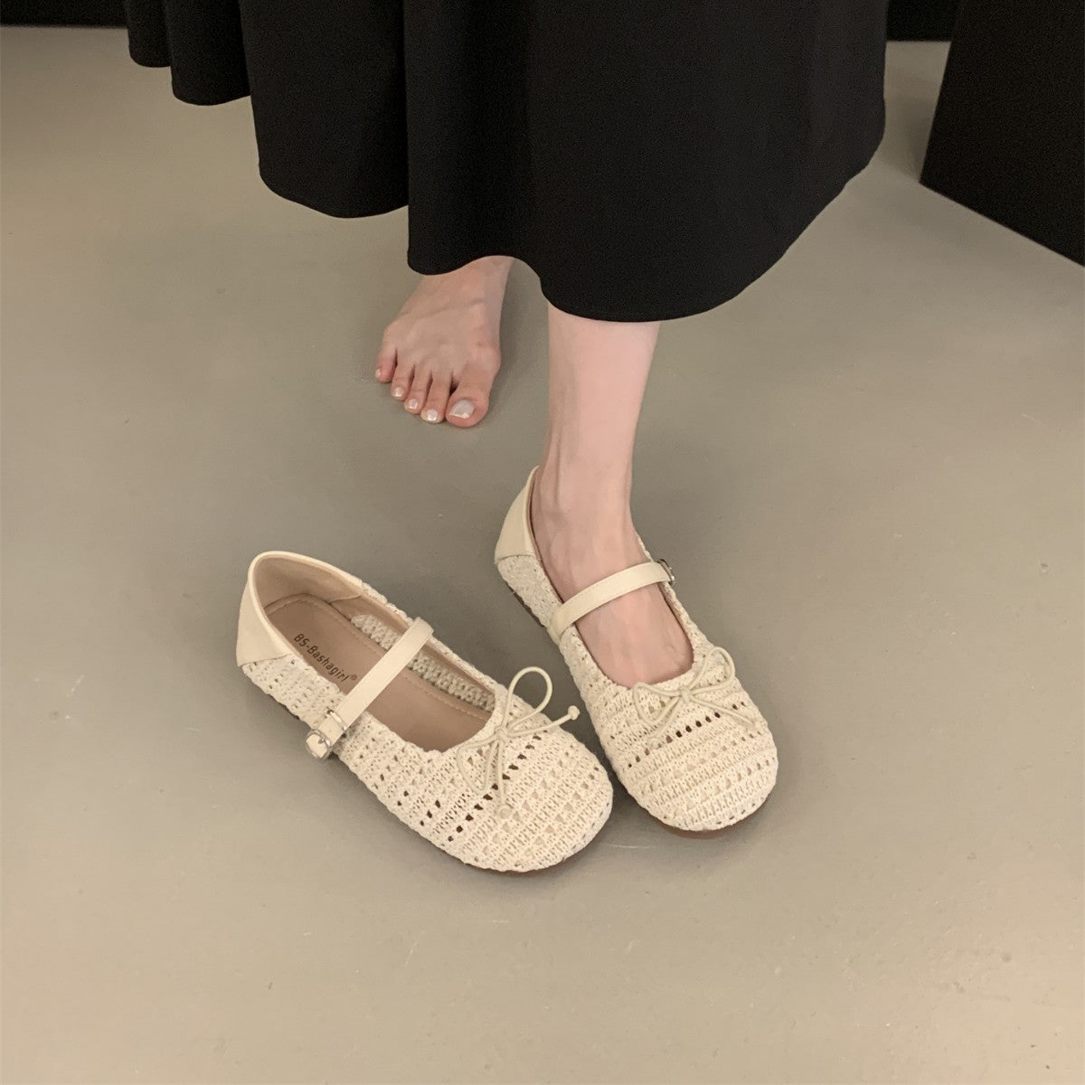 Orthopedic Balance Mary Jane Shoes - Breathable Woven Design