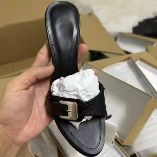 Orthopedic Balance Elegant Mid-Heel Sandals  -