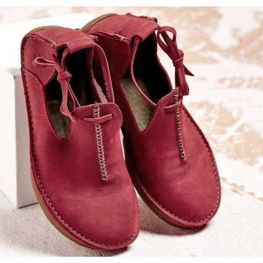Jasmine | Vintage Suede Ankle Boots with Orthopedic Cushioned Sole