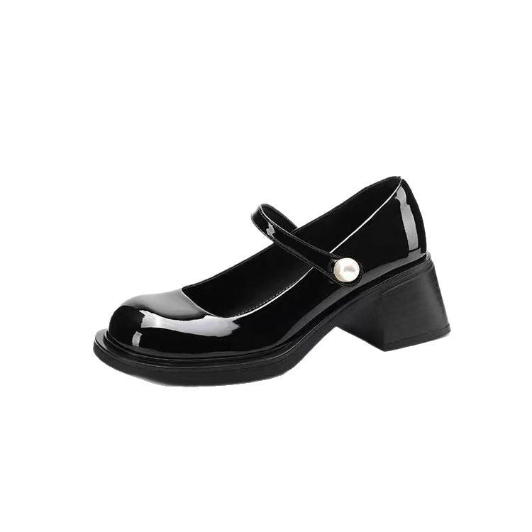 Orthopedic Balance Mary Jane Leather Shoes - Vintage Comfort