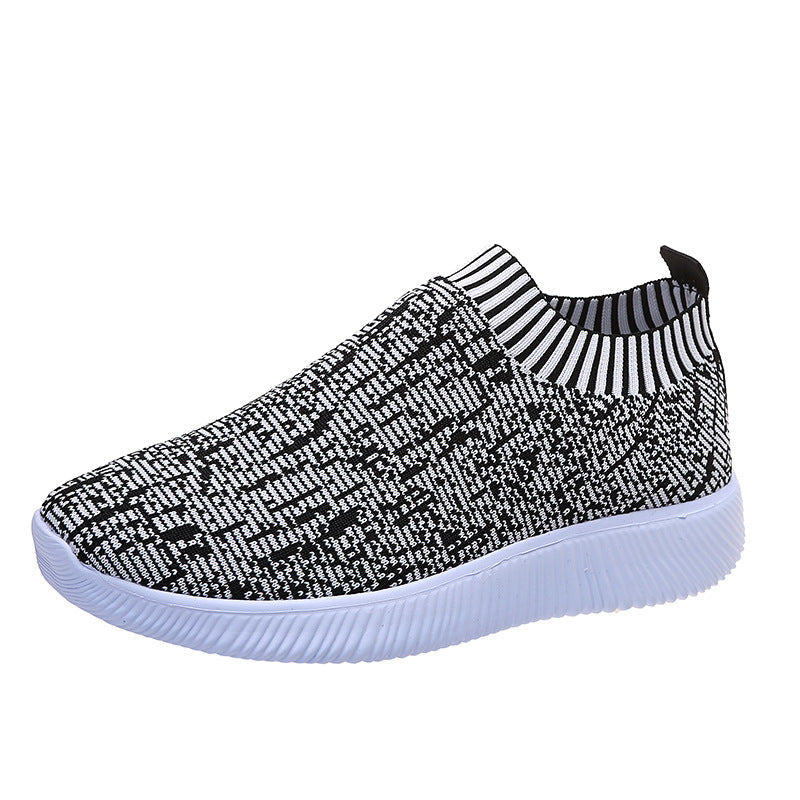 Orthopedic Balance Stripe Knit Shoes: Unique And Comfortable For Everyone
