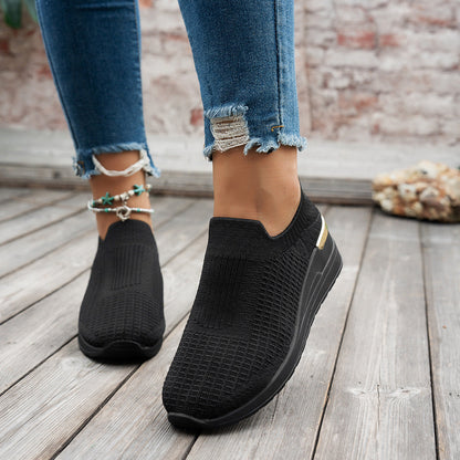 Orthopedic Balance Unique And Comfortable Casual Shoes In Flyknit Mesh
