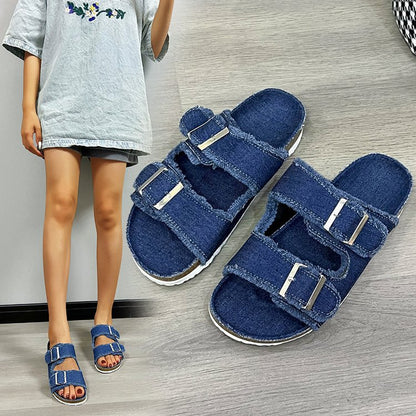 Orthopedic Balance Flat Strap Sandals - Comfort And Unique Style