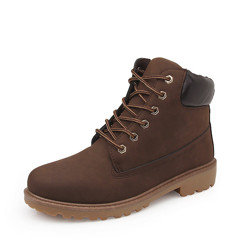 Orthopedic Balance High-Top Boots - Velvet Lined Comfort