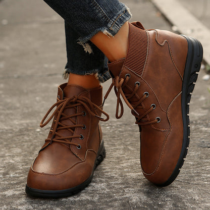 Orthopedic Balance Ankle Boots - Non-Slip Flat Comfort