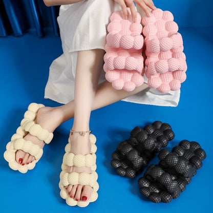 Orthopedic Balance Bubble Cloud Slides – Ultra-Soft Cushion Comfort Slippers