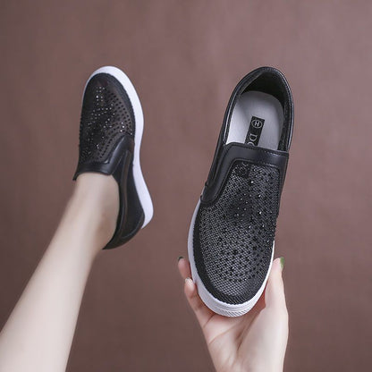 Orthopedic Balance Mesh Sneakers - Hidden Heel Comfort