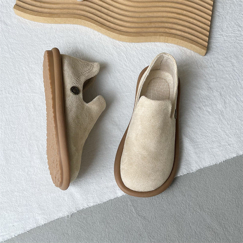 Orthopedic Balance British And Vintage Style Suede Pumps