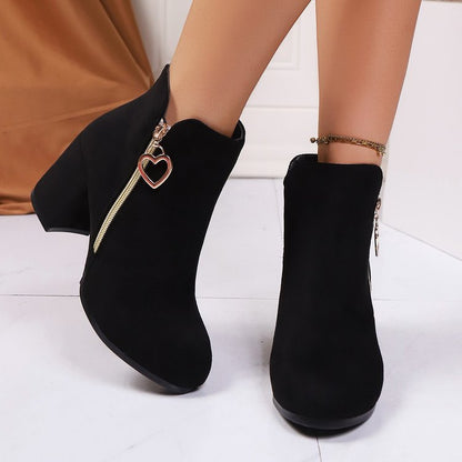 Orthopedic Balance Boots - Plus Size Side Zipper Comfort