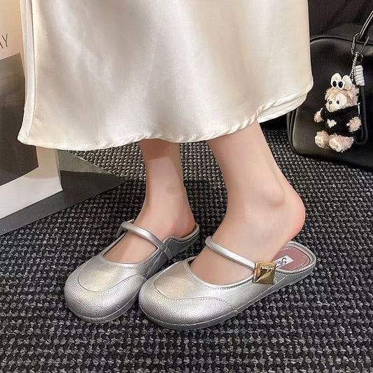 Orthopedic Balance Elegant Semi-Slipper Loafers For Socialites - Unique And Chic