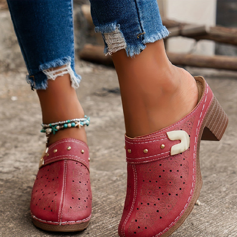 Orthopedic Balance Sandals - High Heel Comfort Clogs