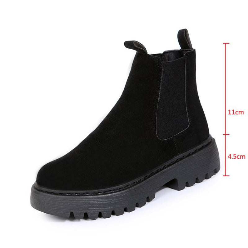 Orthopedic Balance Ankle Boots - Chunky Platform Comfort
