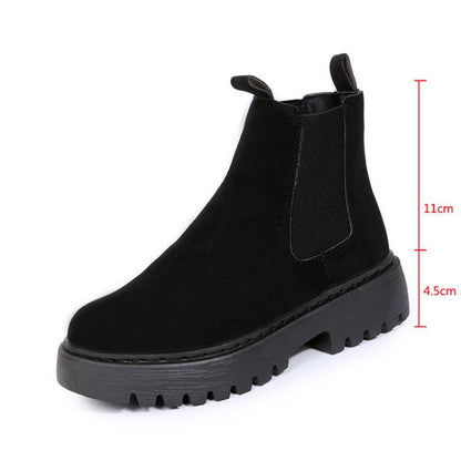 Orthopedic Balance Ankle Boots - Chunky Platform Comfort
