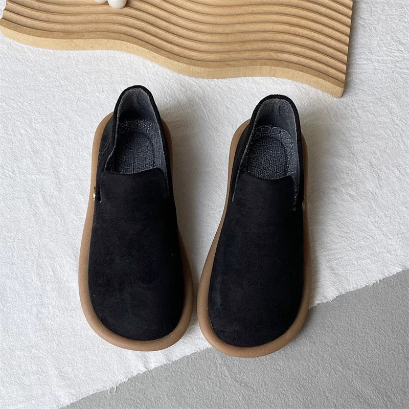 Orthopedic Balance British And Vintage Style Suede Pumps