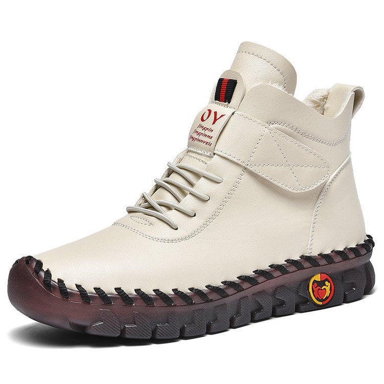 Margaret | Classic Combat-Style Orthopedic Lace-Up Boots