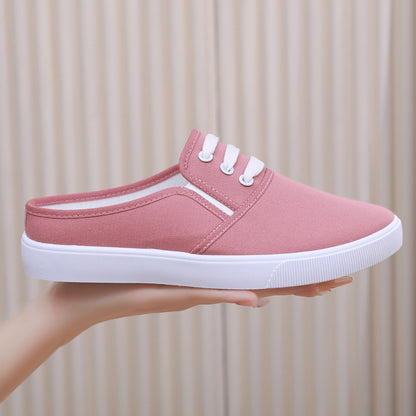 Orthopedic Canvas Slip-On Shoes – Lightweight Breathable Casual Sneakers