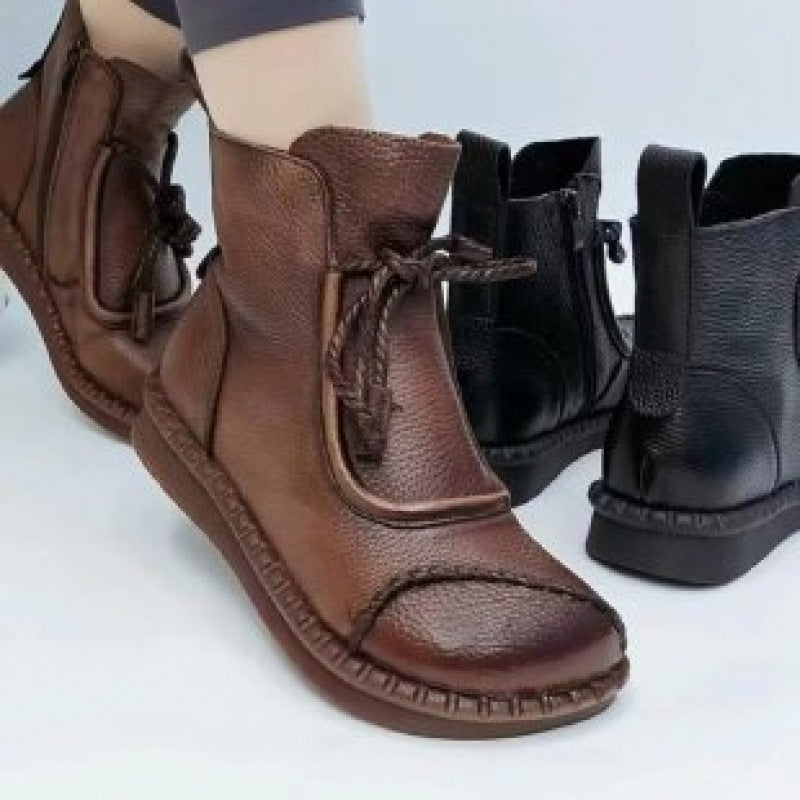 Orthopedic Balance Ankle Boots – Soft Sole & Non-Slip Comfort