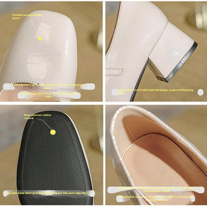 Orthopedic Balance Mary Jane Shoes - Patent Leather Comfort