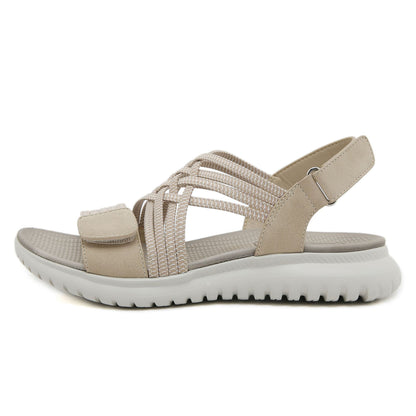 Orthopedic Balance | Elastic Strap Comfort Platform Sandals