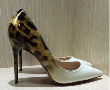 Orthopedic Balance Sexy Leopard Print High Heels: Unique Elegance And Boldness