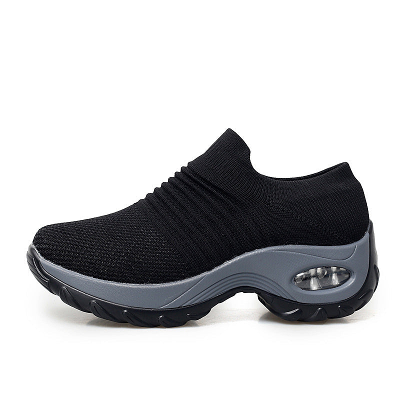 Orthopedic Balance Soft And Lightweight Woven Rocking Shoes For Dancing