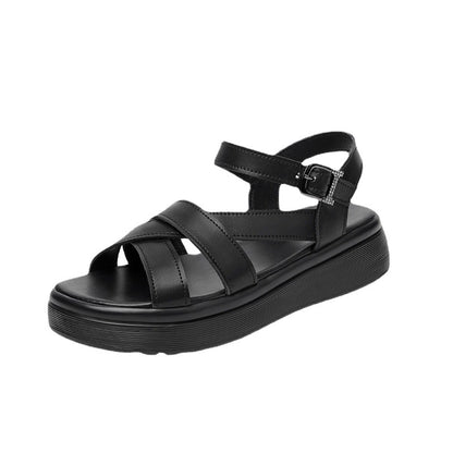Orthopedic Adjustable Platform Sandals